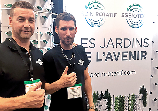Jardin rotatif